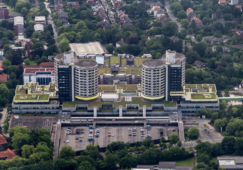 Luftaufnahme des Universitätsklinikums Münster